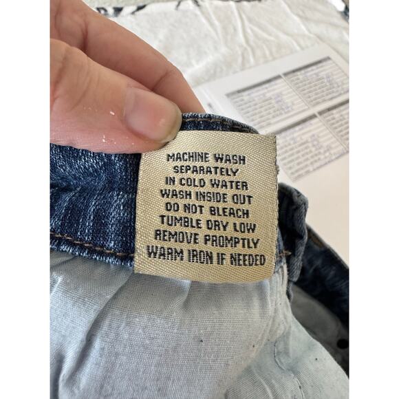 Celebrity Pink Bootcut Jeans – Size 3 – Rhinestone Pocket Low Rise - Picture 4 of 8